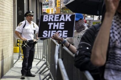 Egyptian Officials Beat Gaza Protesters on Video. NYPD Arrested the Protesters.