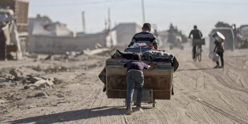 Escaping Israeli Bombing Bankrupts Gazan Families