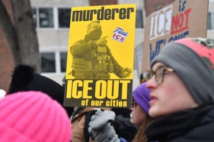 Bill Ackman Funds ICE Agent GoFundMe Run by Nazi Imagery Poster