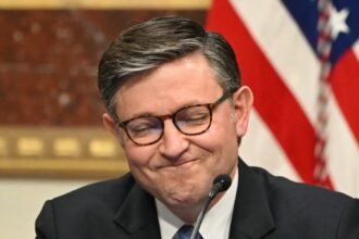 Mike Johnson’s Weird Crypto Deal to Pass Domestic Spy Law