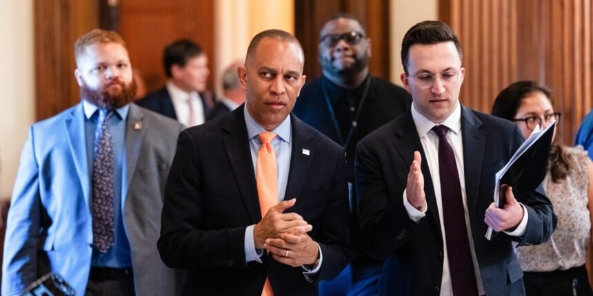 Pulte Pick Pushes Hakeem Jeffries to Rally Against Spy Law