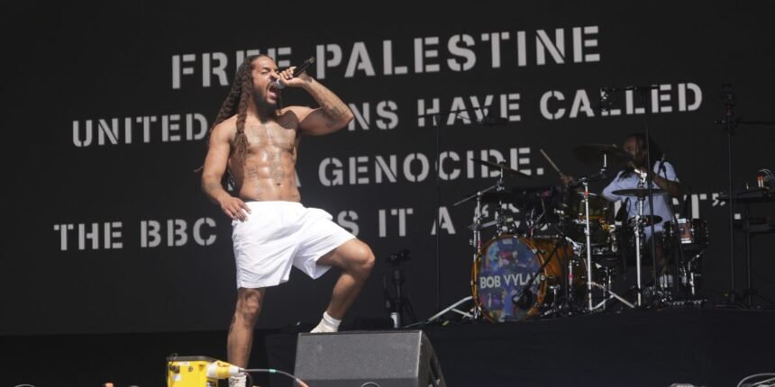 Bob Vylan Frontman Deported From Germany for Chanting Death to » The Guardline Bob Vylan Frontman Deported From Germany for Chanting “Death to IDF” at Glastonbury