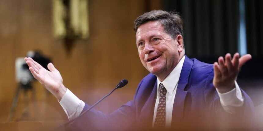Intel Pick Jay Clayton Wont Tell Congress Whether Trump Ordered » The Guardline Intel Pick Jay Clayton Won’t Tell Congress Whether Trump Ordered Subpoenas of NYT Journalists